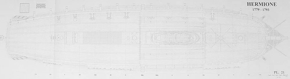 Hermione frigate, 1779-1793 + чертежи Hermione frigate, 1779-1793 + чертежи