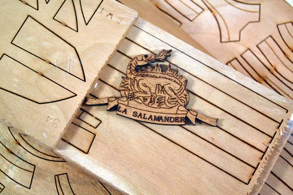 La Salamander 1752 части 1 и 2 (из трех) НЕКОНДИЦИЯ