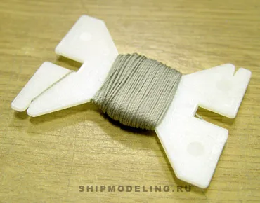 Нить для моделей Mantua, серая, 0,5мм х 10м