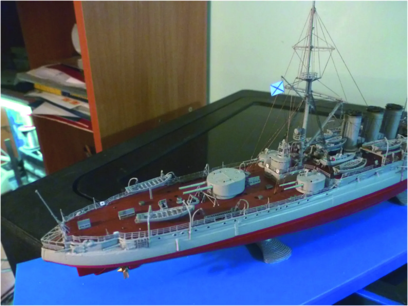 Модель корабля  броненосный крейсер I ранга "Рюрик" - Верфь на Столе