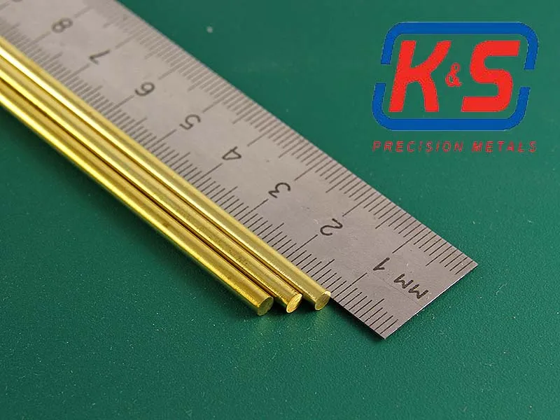 Пруток латунный 3,2 мм, 1 шт