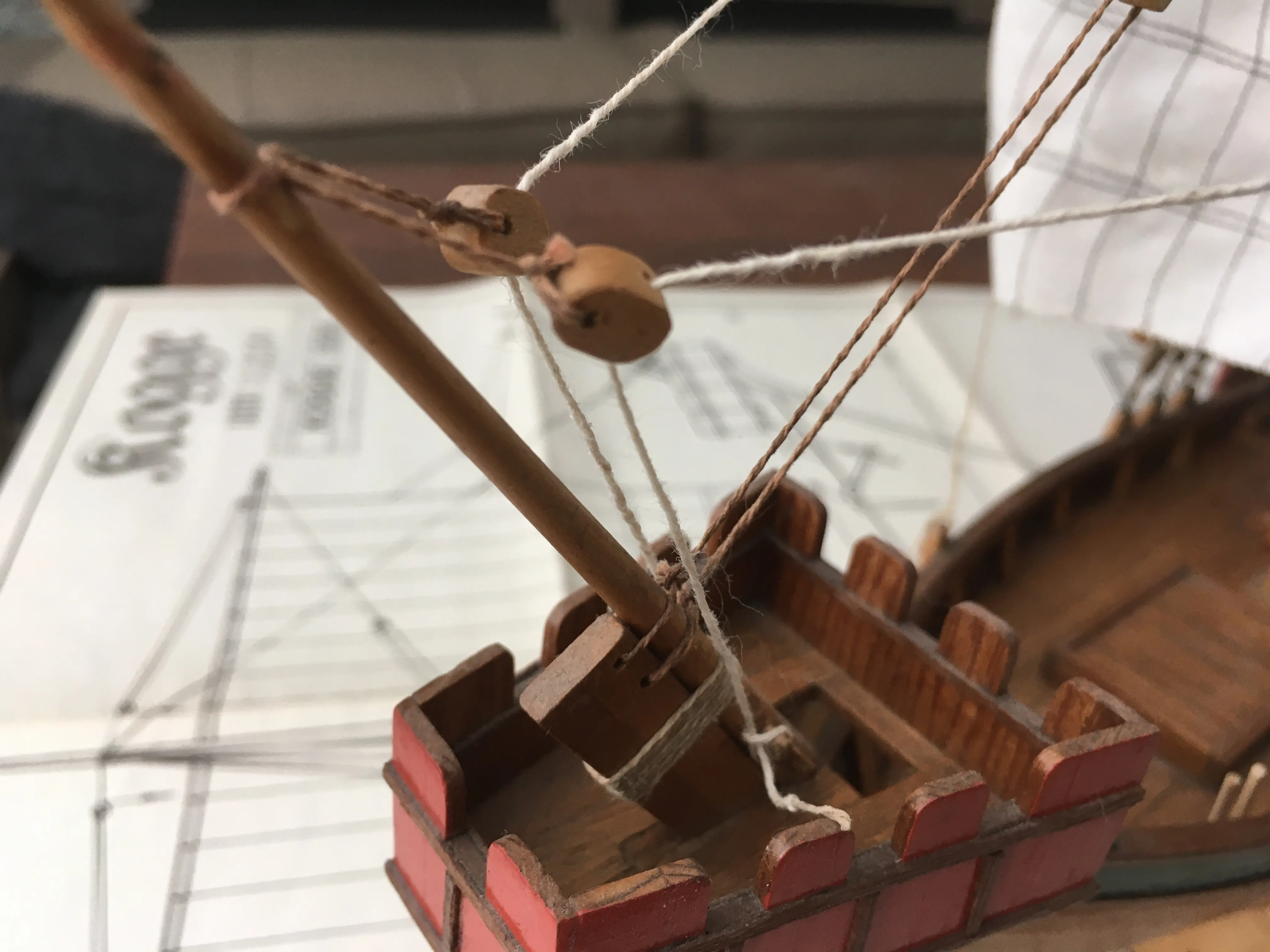 Модель корабля Парусное судно «Kogge» - Верфь на Столе