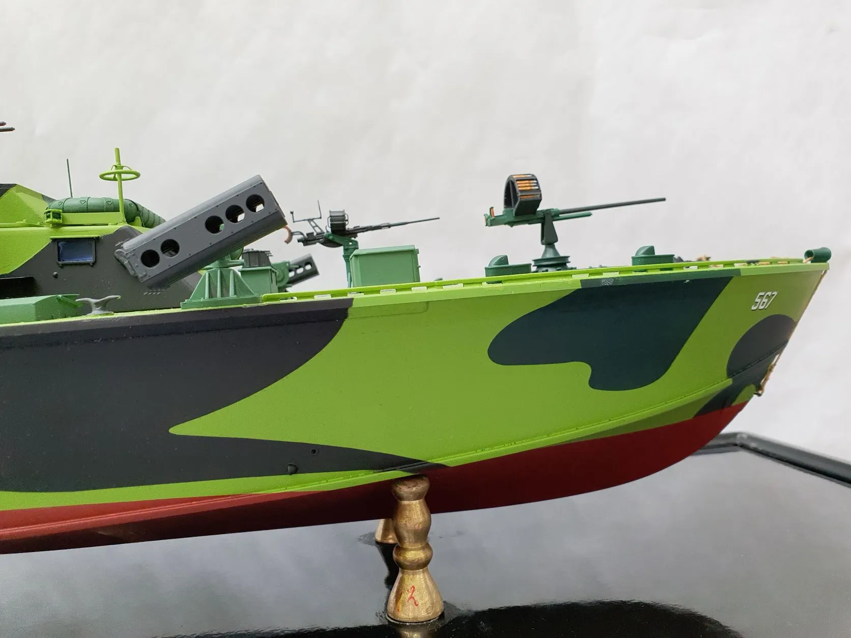 Модель корабля ELCO 80 TORPEDO BOAT PT-567  - Верфь на Столе