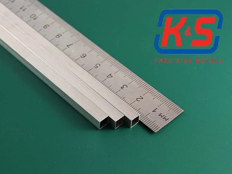 Квадратная алюминиевая трубка 5,6 мм, 1 шт