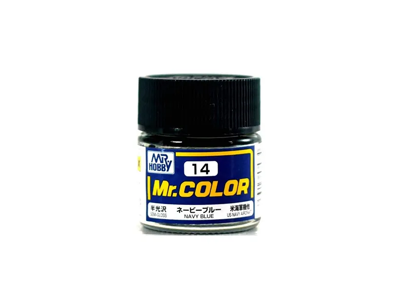 Краска Mr Color, морская синяя, полуматовая, C 14, 10 мл