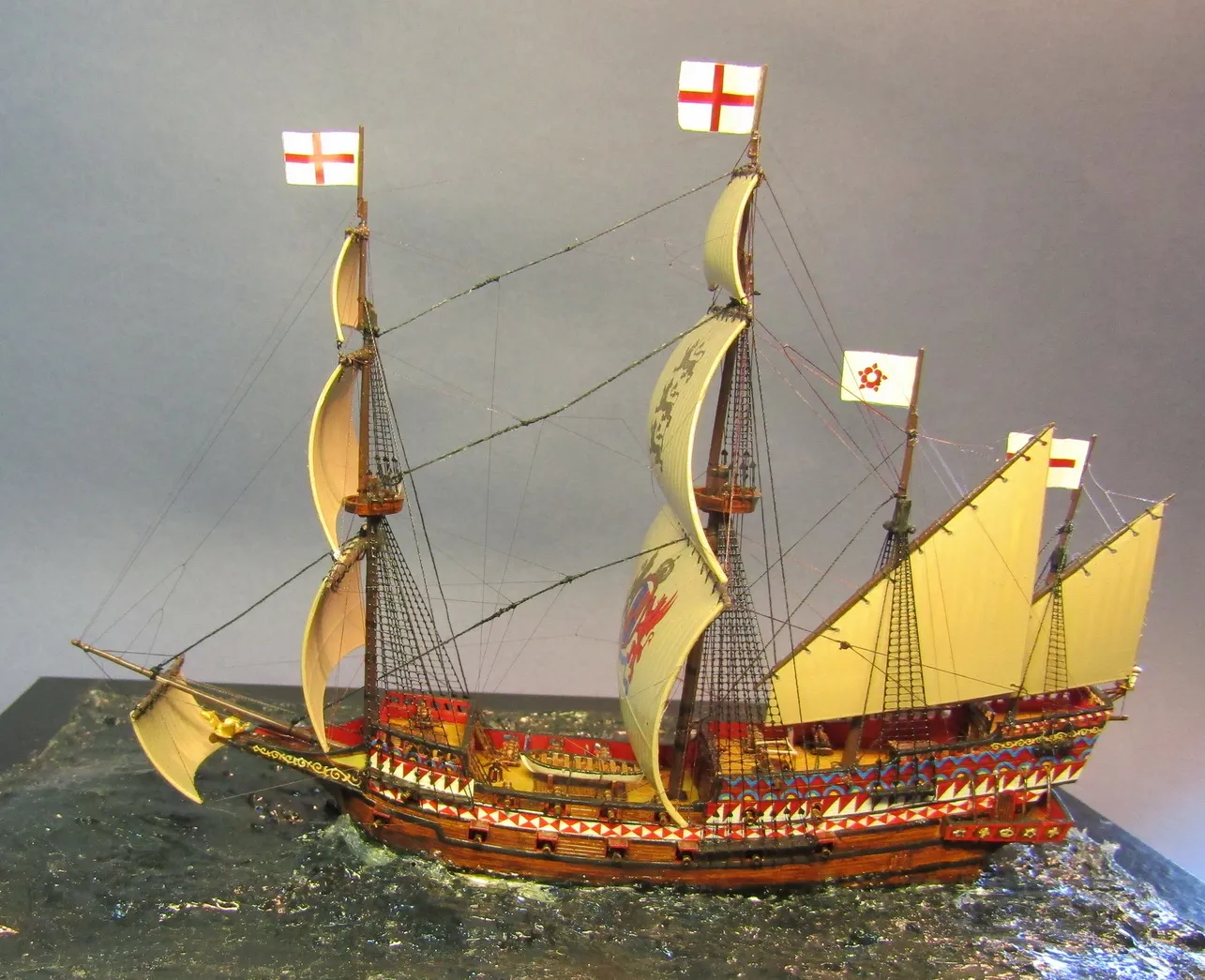 Модель корабля HMS “Revenge” 1577 - Верфь на Столе