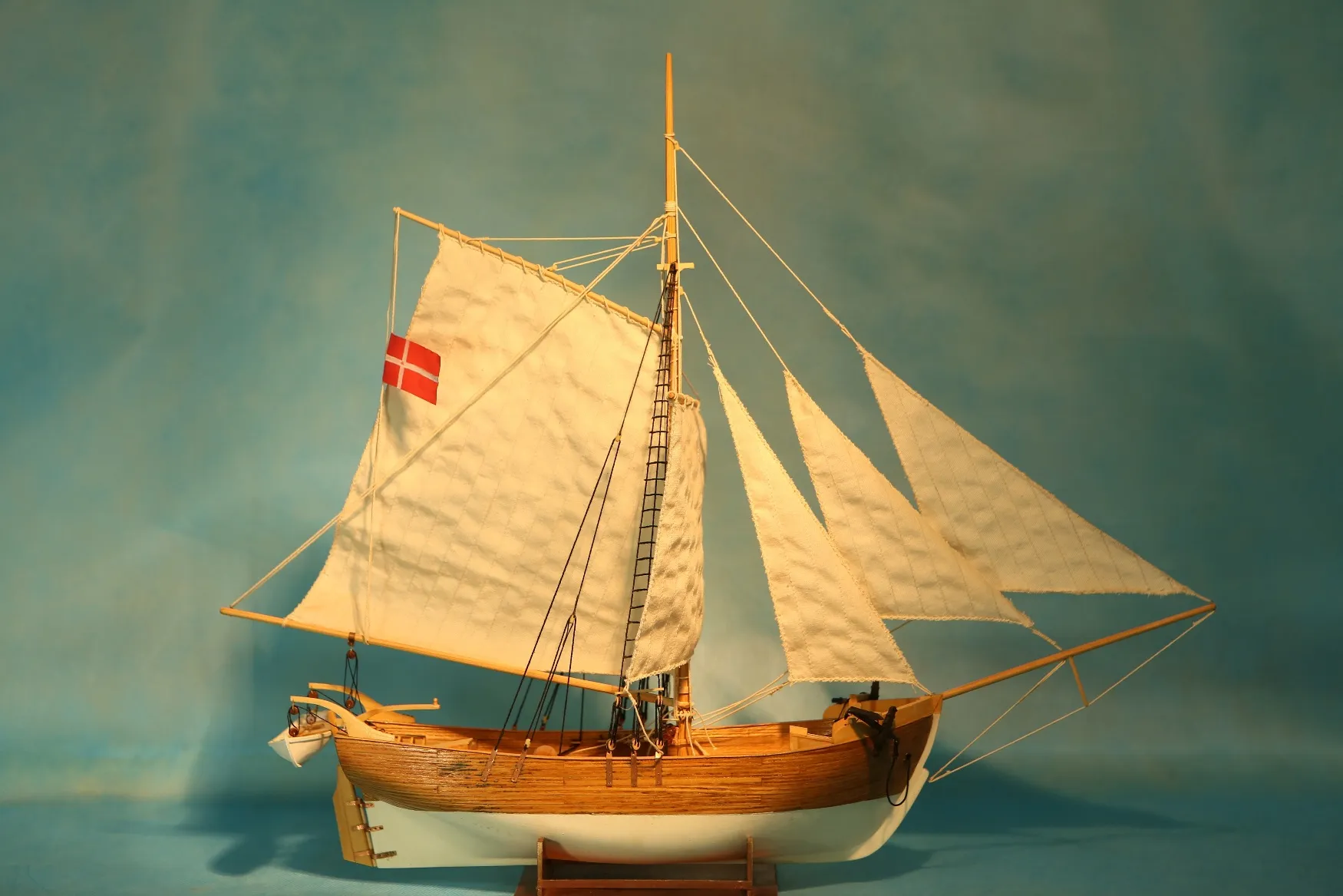 Модель корабля Скандинавская яхта - Верфь на Столе