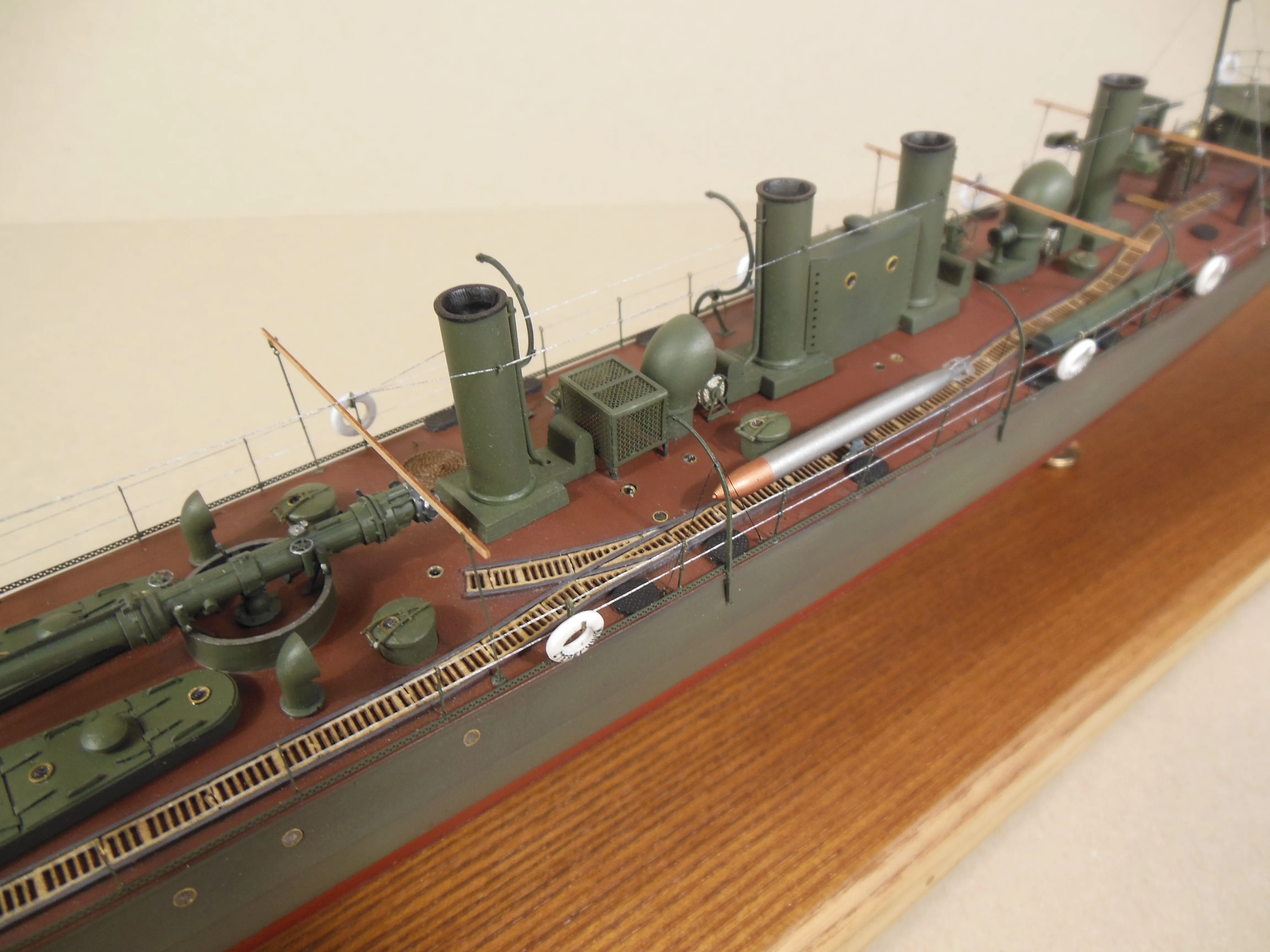 Модель корабля Миноносец «Стерегущий» 1904г. - Верфь на Столе