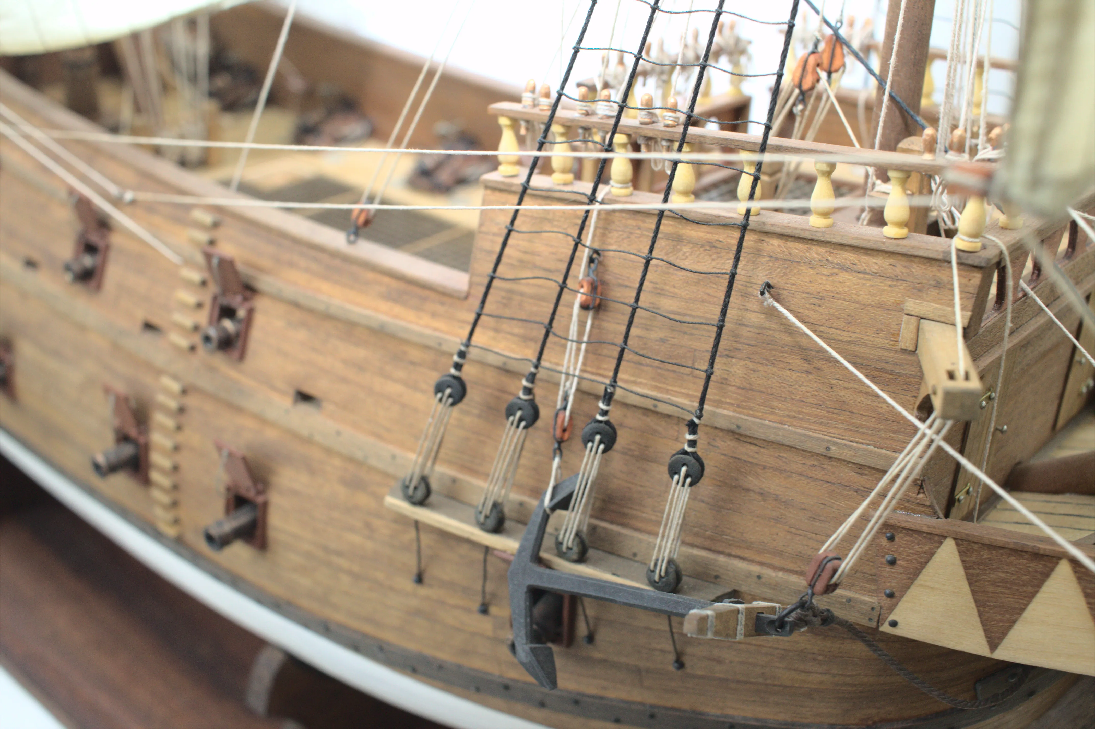Модель корабля Галеон “Сан Джованни Батиста” конец XVI – начало XVII века. - Верфь на Столе