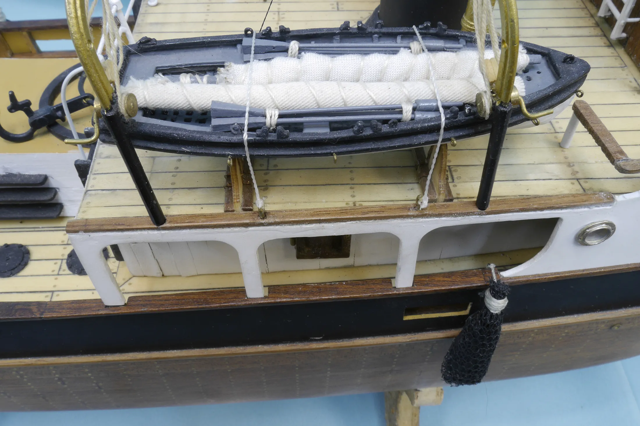 Модель корабля Буксир Sanson - Верфь на Столе