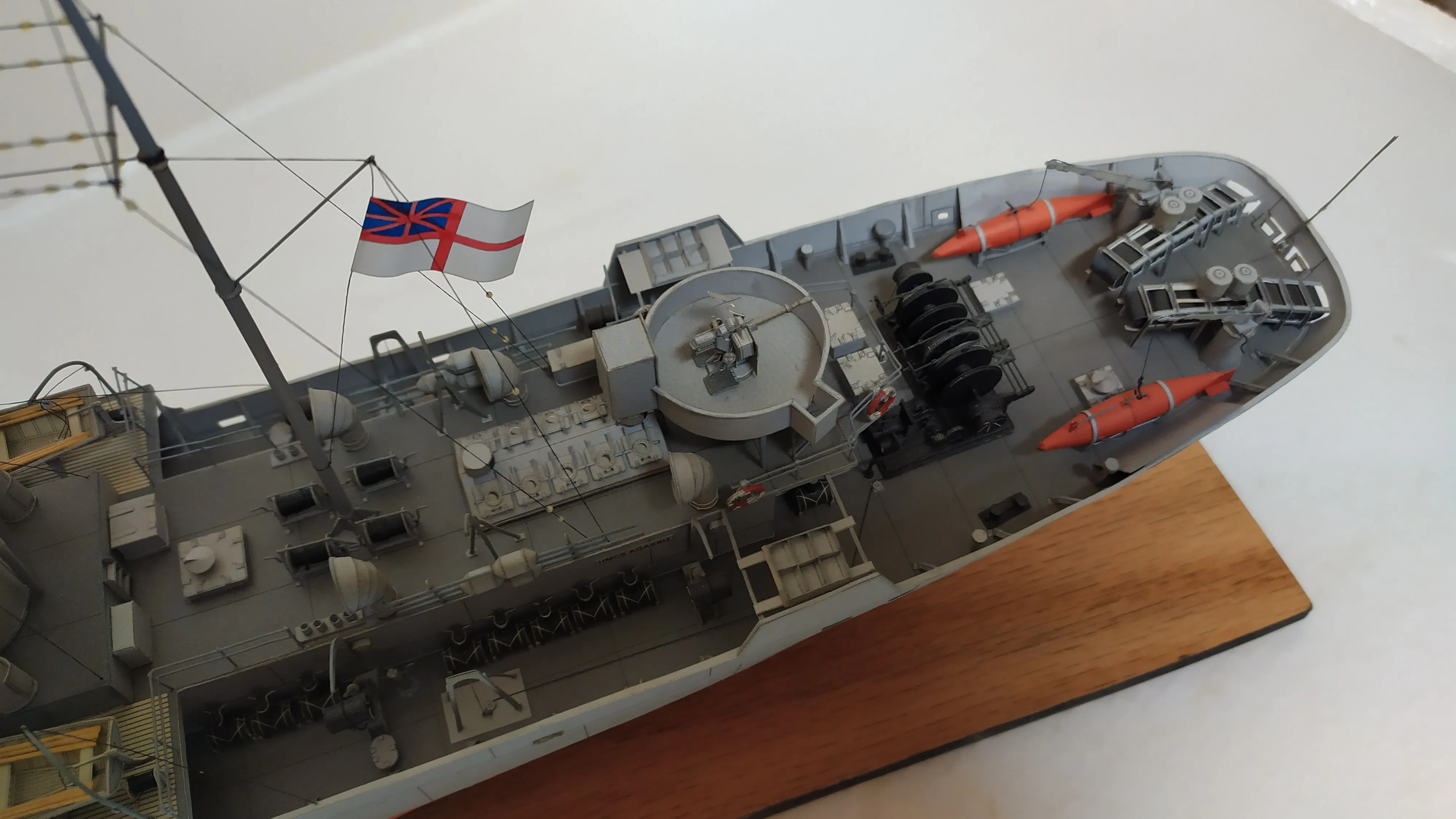 Модель корабля Корвет  NMCS "AGASSIZ" - Верфь на Столе