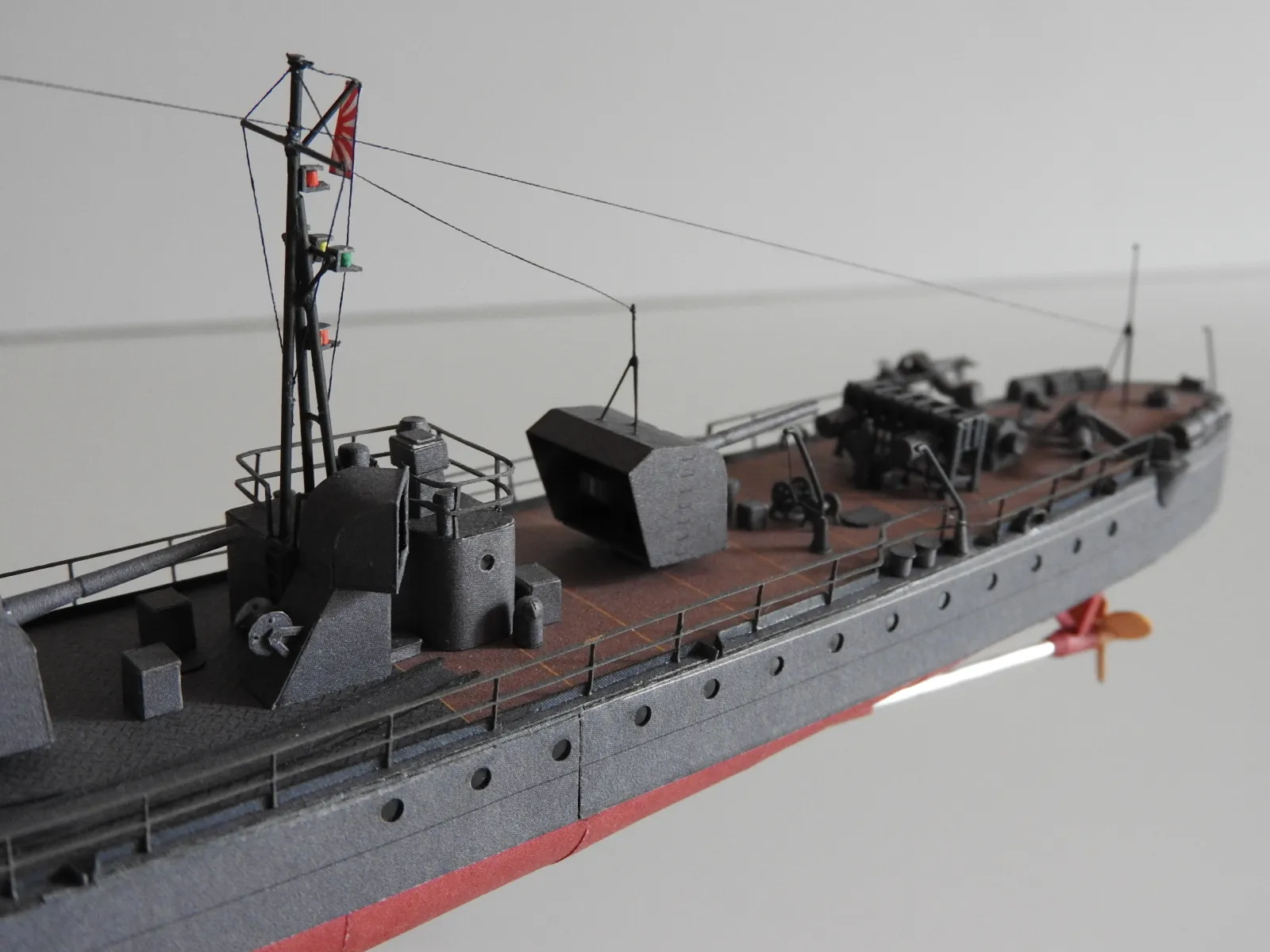 Модель корабля Миноносец "Кидзи" - Верфь на Столе