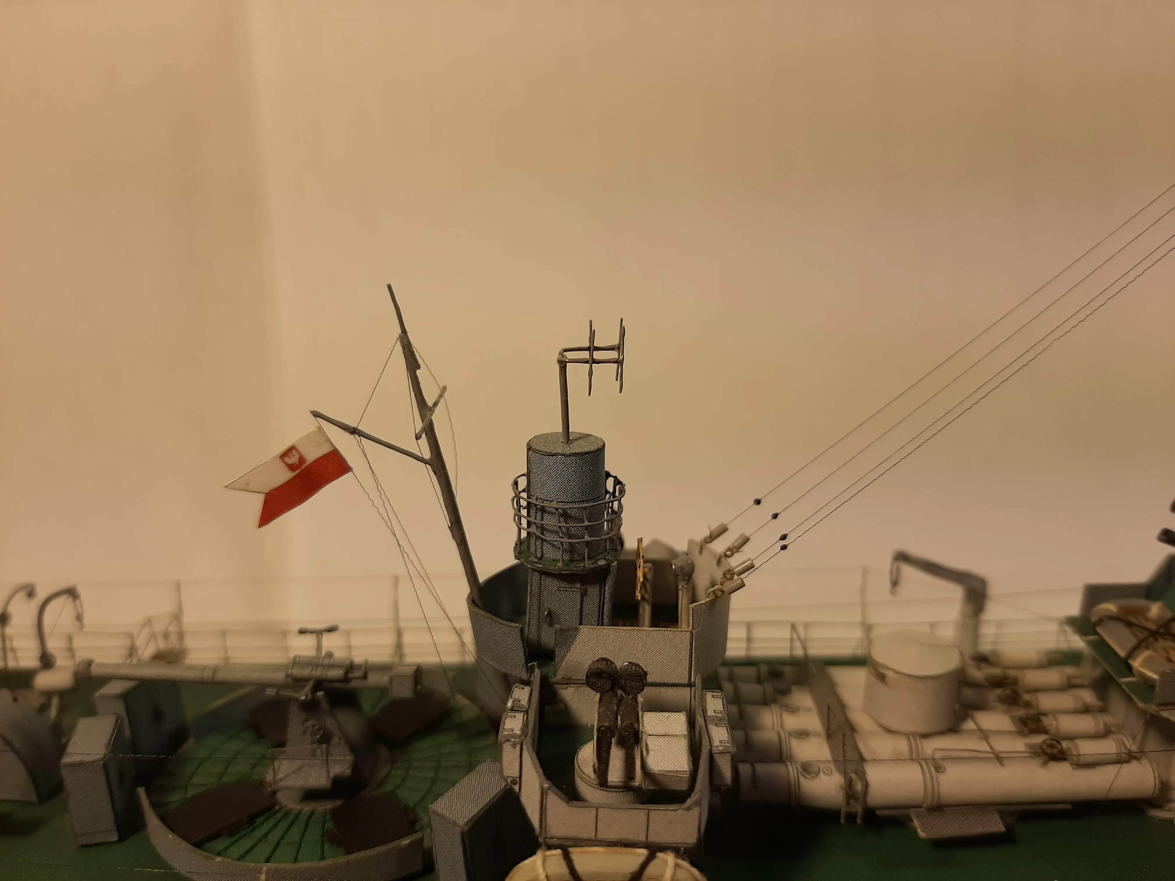 Модель корабля Эсминец "Piorun" - Верфь на Столе