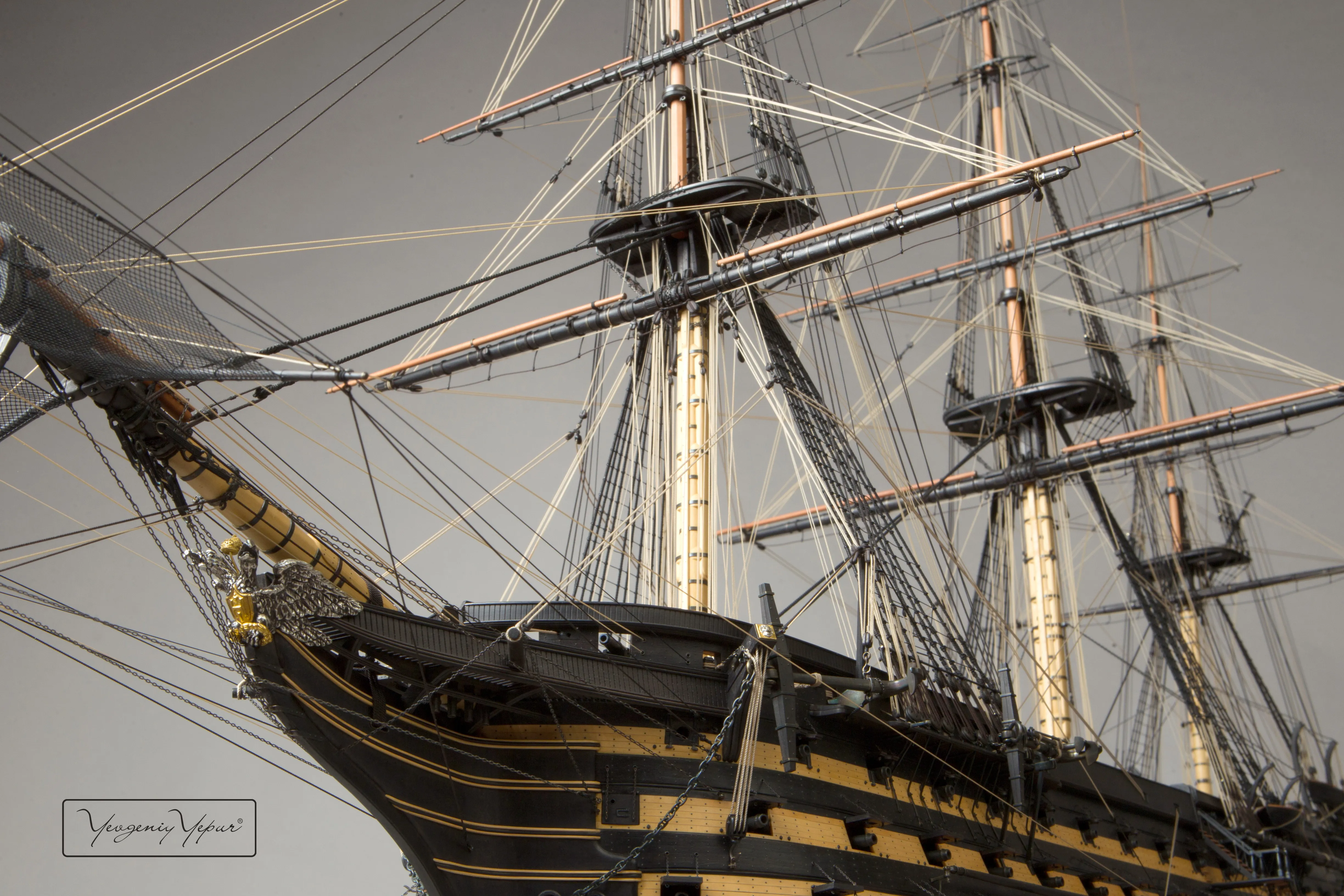 Модель корабля 120-ти пушечный корабль"Великий Князь Константин" - Верфь на Столе
