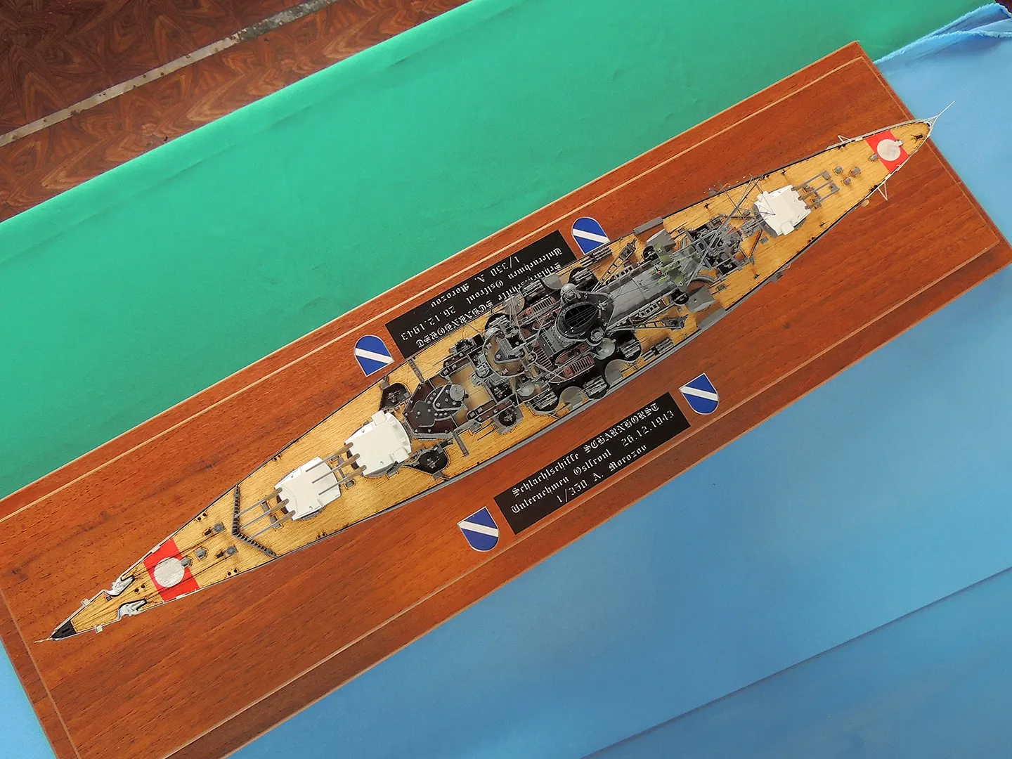 Модель корабля DKM "Sharnhorst"  - Верфь на Столе