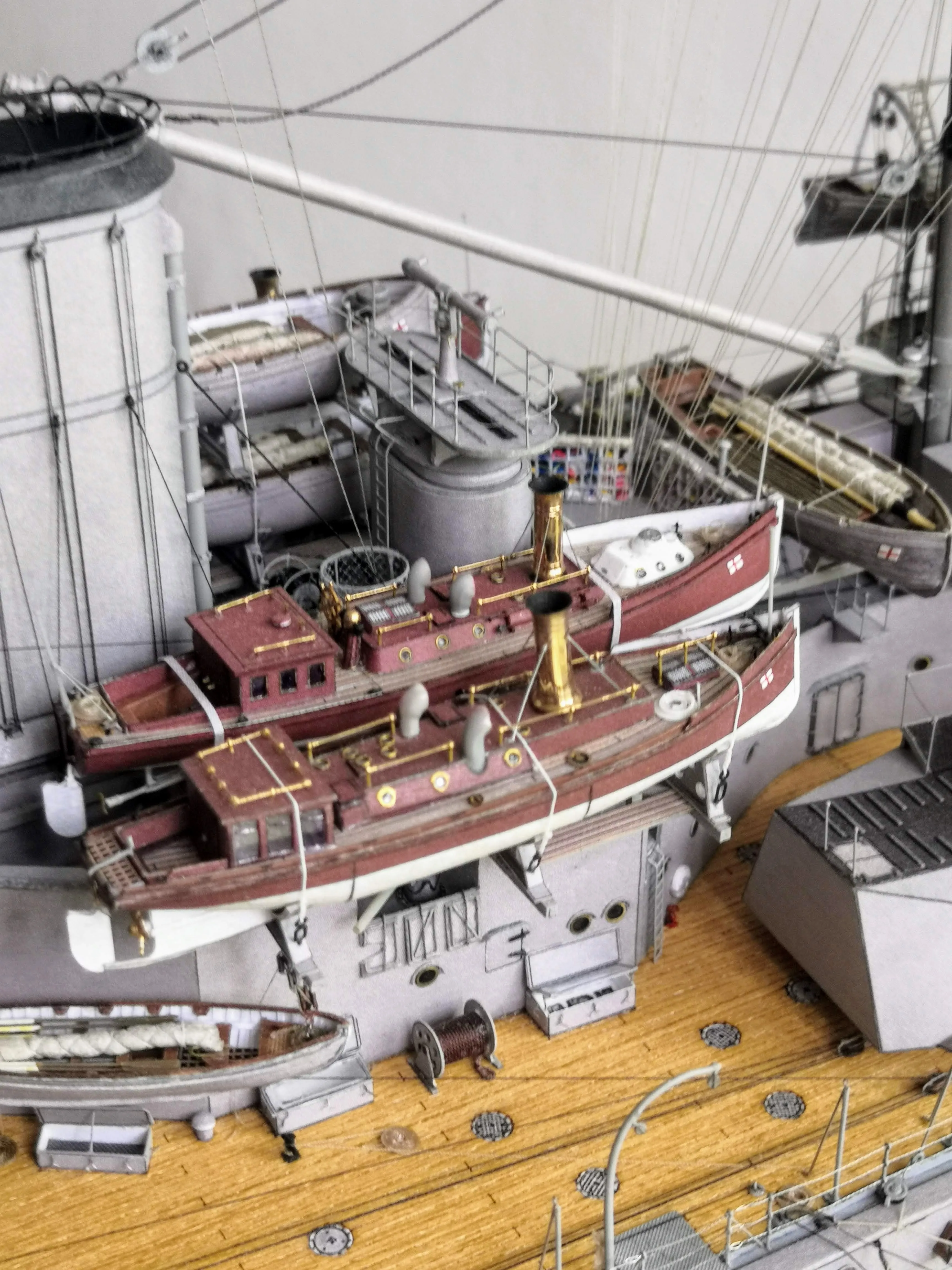 Модель корабля HMS Dreadnough - Верфь на Столе