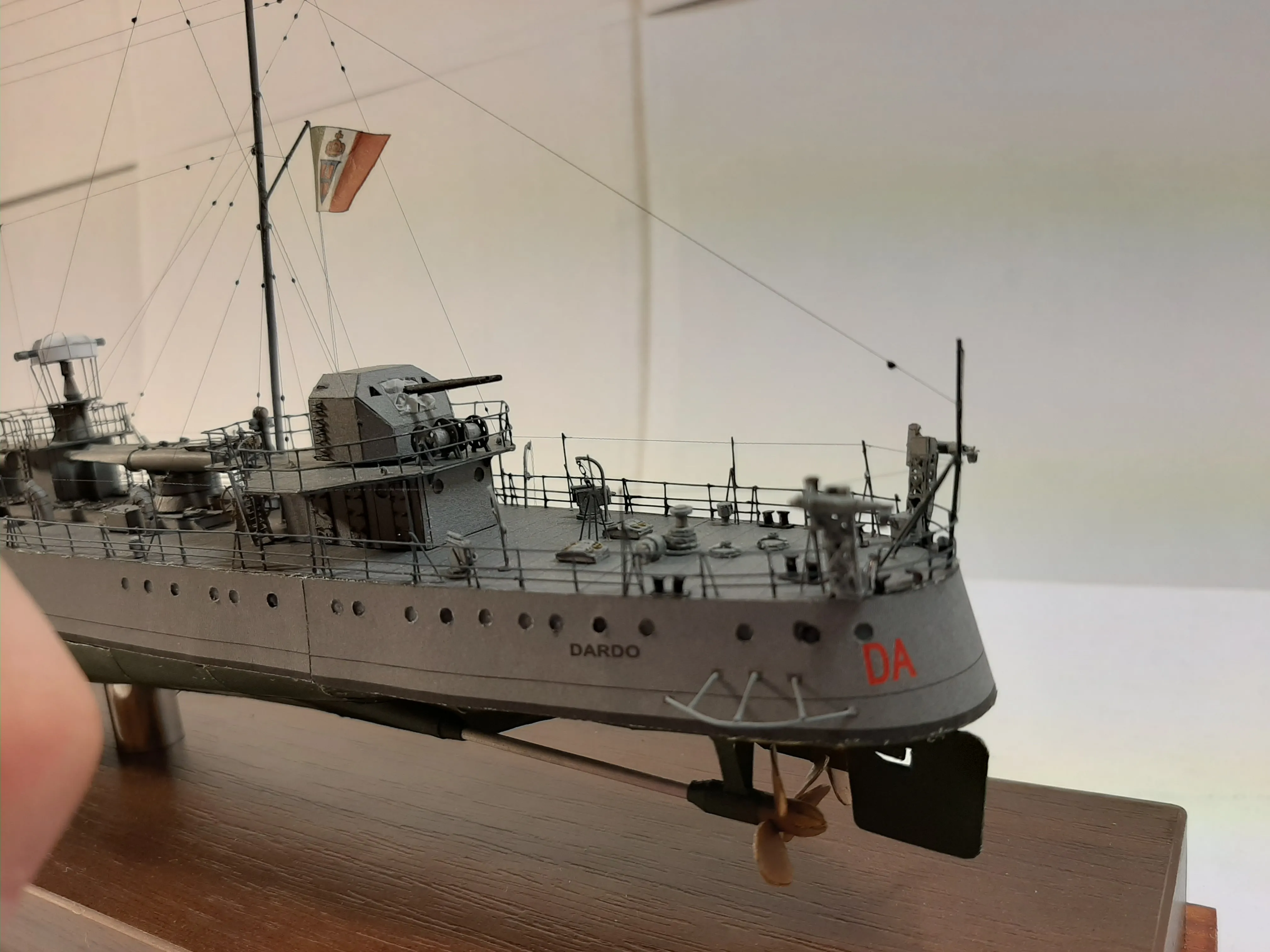 Модель корабля Эсминец "Dardo" - Верфь на Столе