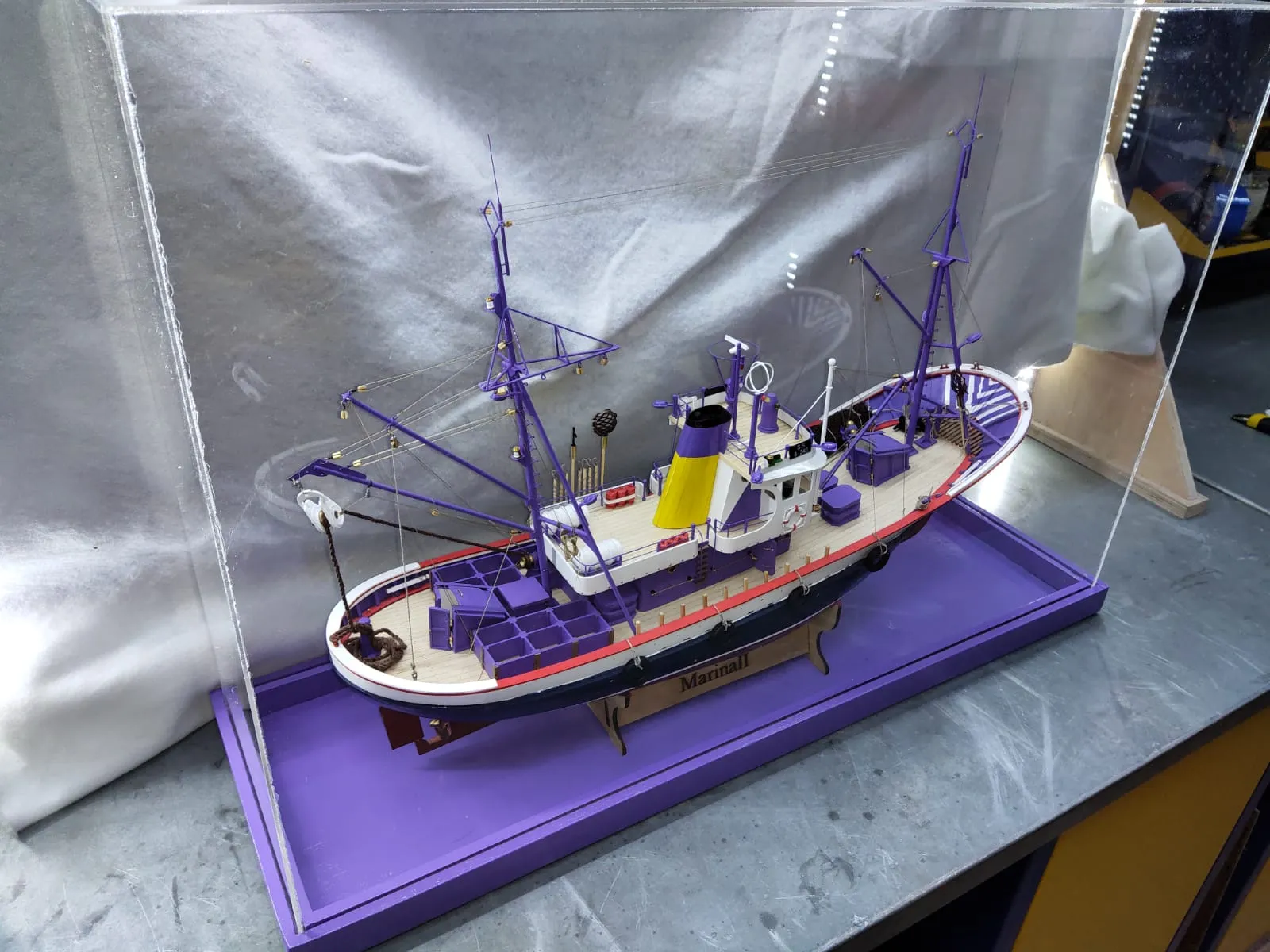 Модель корабля Рыболовное судно «Marina II» - Верфь на Столе