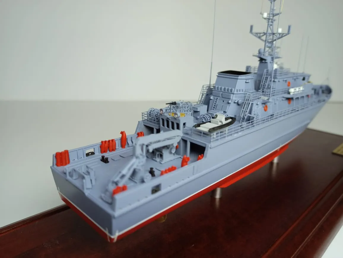 Модель корабля Противоминный корабль базовой зоны Проект 12701 - Верфь на Столе