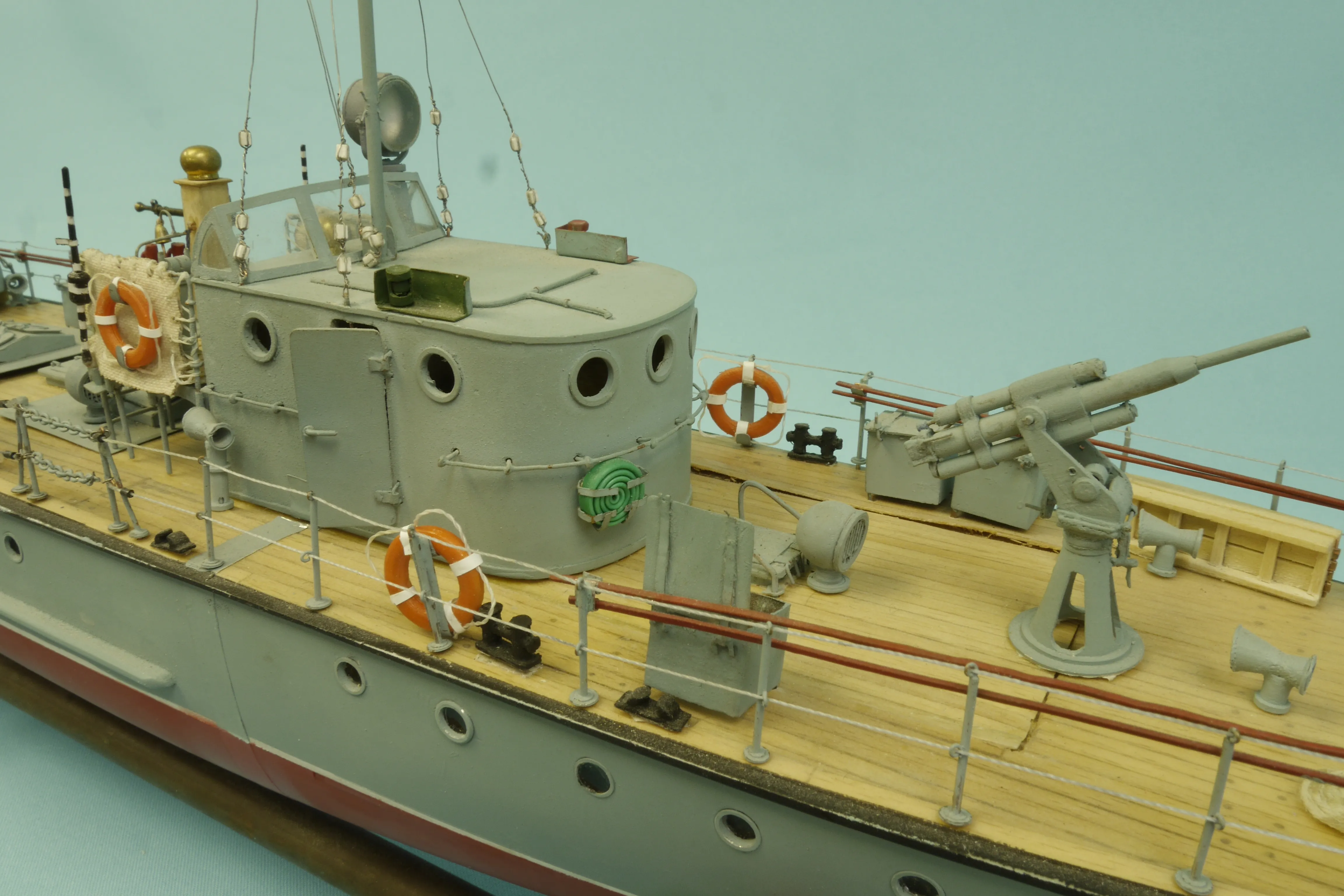 Модель корабля «Малый Охотник» типа МО-4 - Верфь на Столе