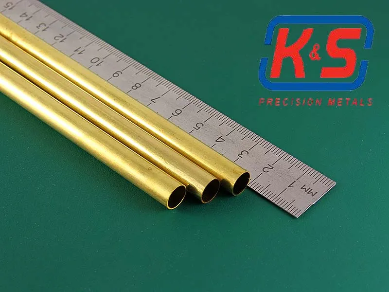 Латунная трубка 8,7х0,36 мм, 1 шт