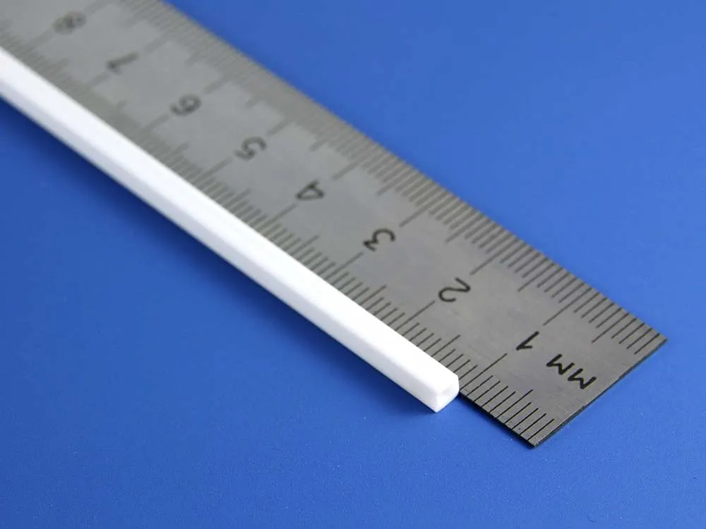 Квадратная пластиковая трубка 3,2 мм, 3 шт/уп.