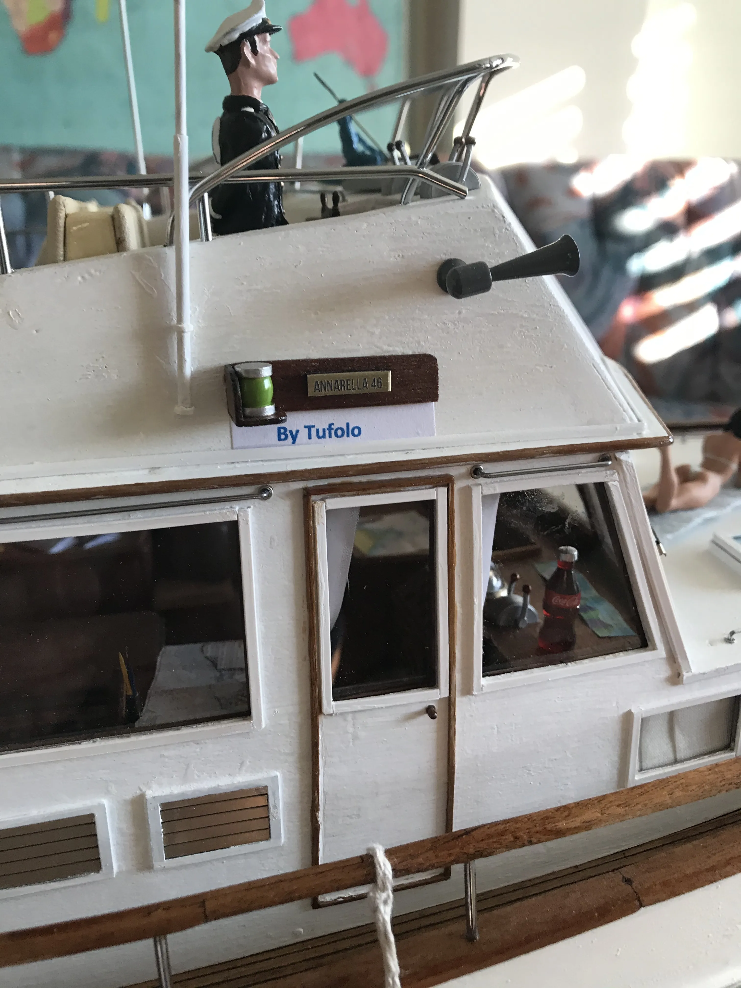 Модель корабля YACHT 46 FEETS “ANNARELLA” - Верфь на Столе