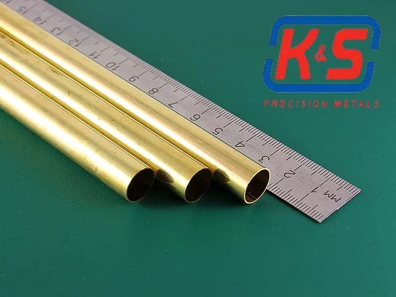 Латунная трубка 11,9х0,36 мм, 1 шт