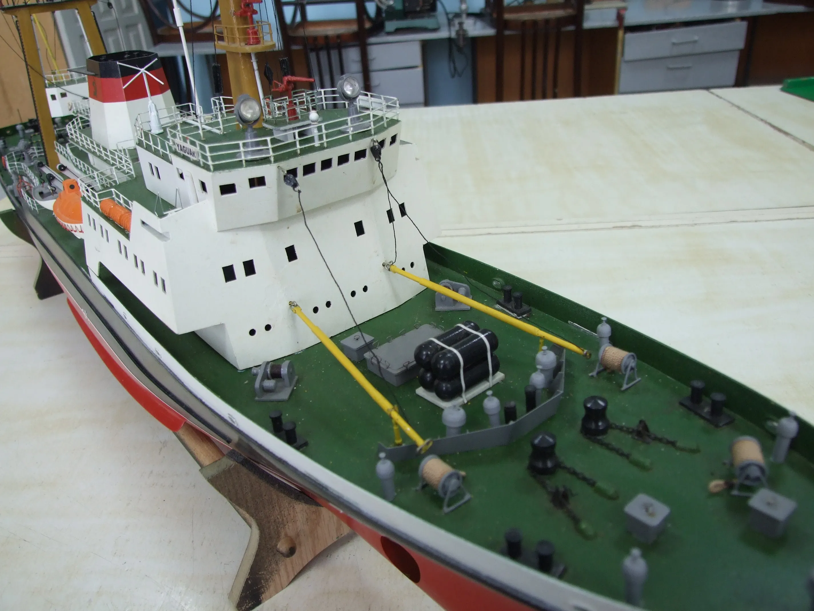 Модель корабля Морской спасательный буксир пр. 1453 "Ягуар"  - Верфь на Столе