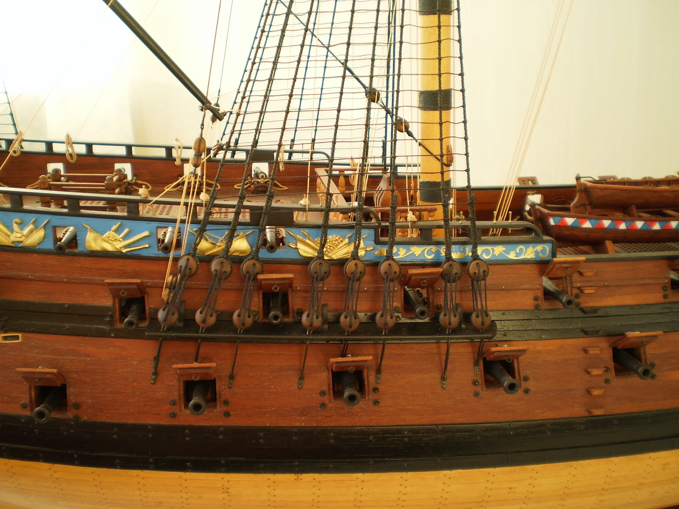 Модель корабля «Ингерманланд» (1715) - Верфь на Столе