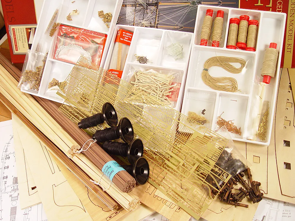 HMS Fly + (Полный набор инструментов, клея и краски) HMS Fly + (Полный набор инструментов, клея и краски)