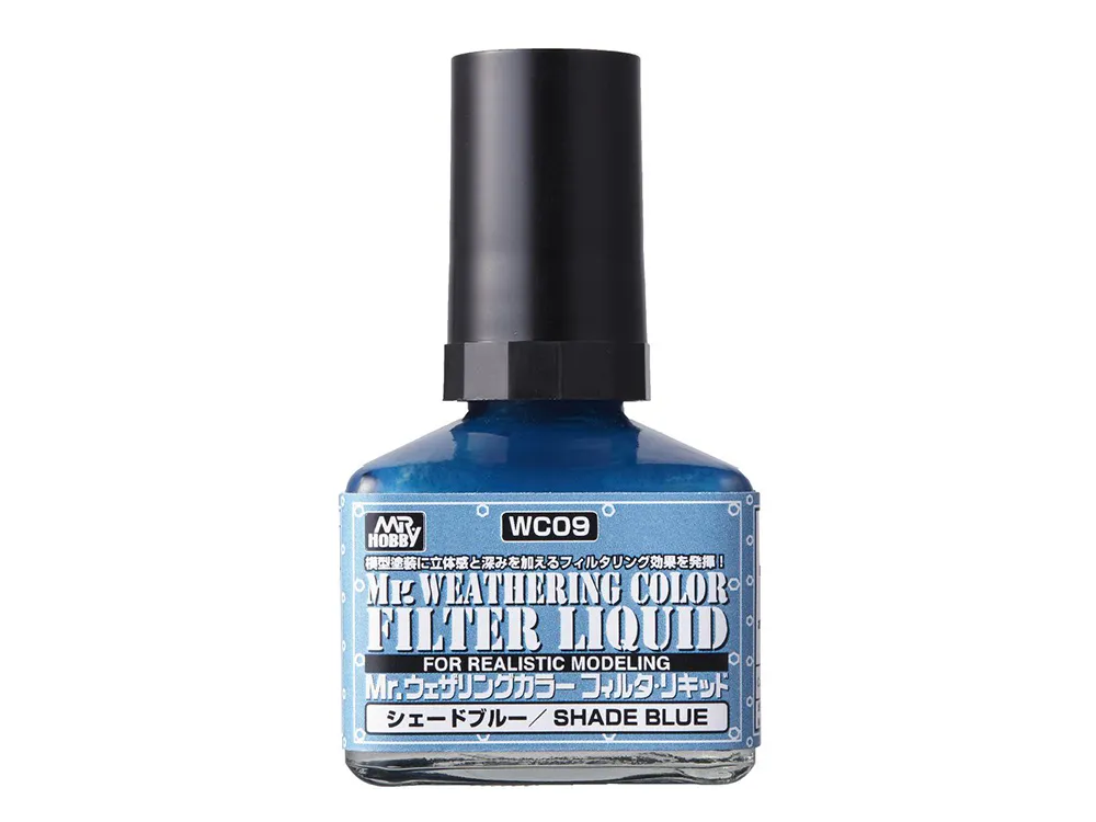 Смывка Mr Weathering Color, темно-синий, WC 09, 40 мл