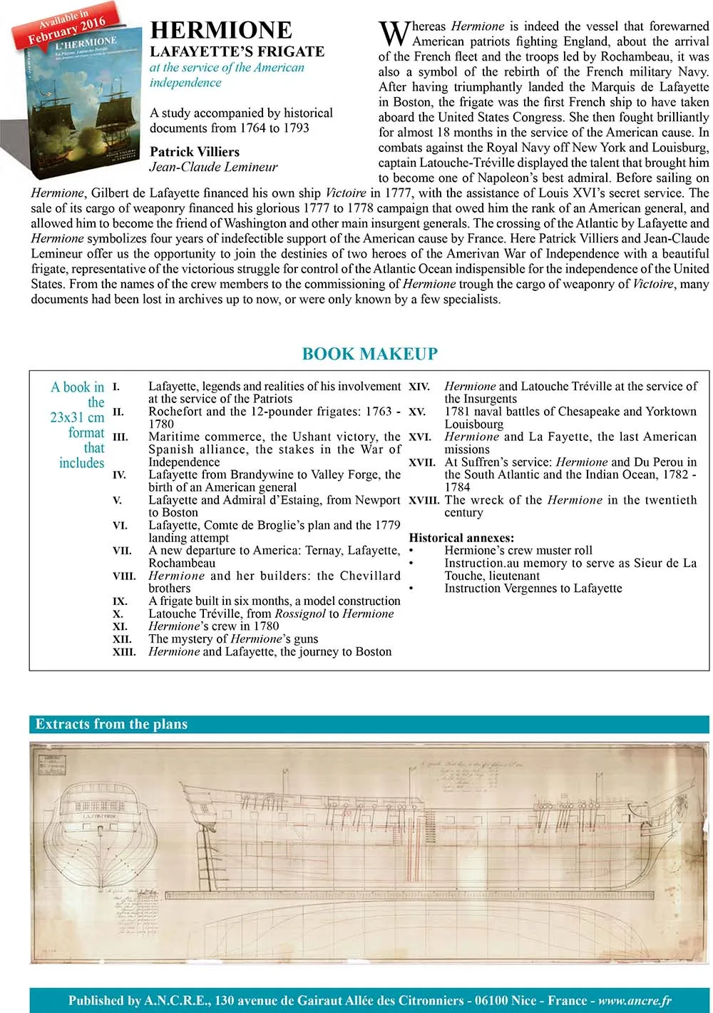 Hermione frigate, 1779-1793 + чертежи Hermione frigate, 1779-1793 + чертежи