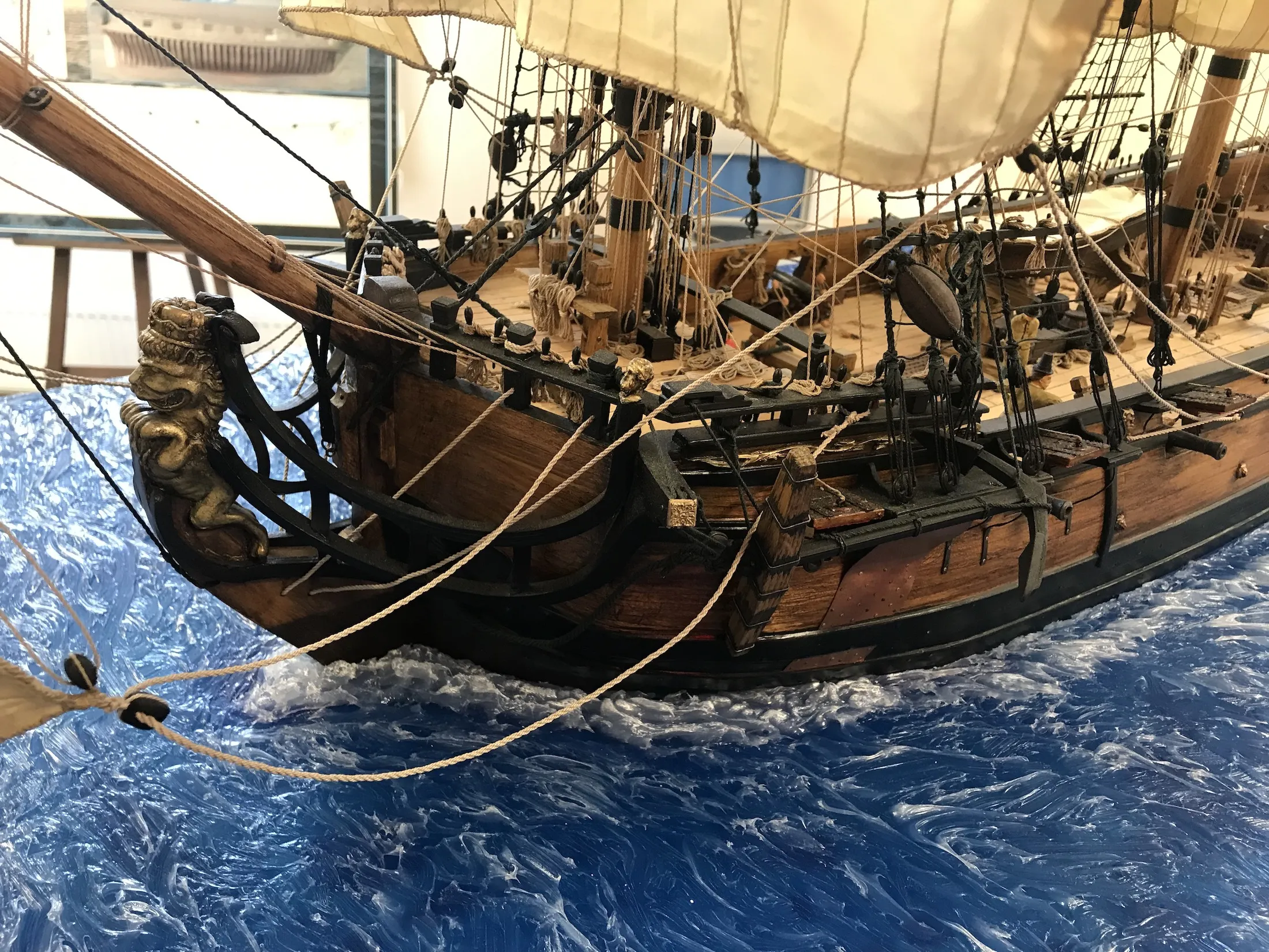 Модель корабля Шнява Балтийского флота "Фаворитка" - Верфь на Столе