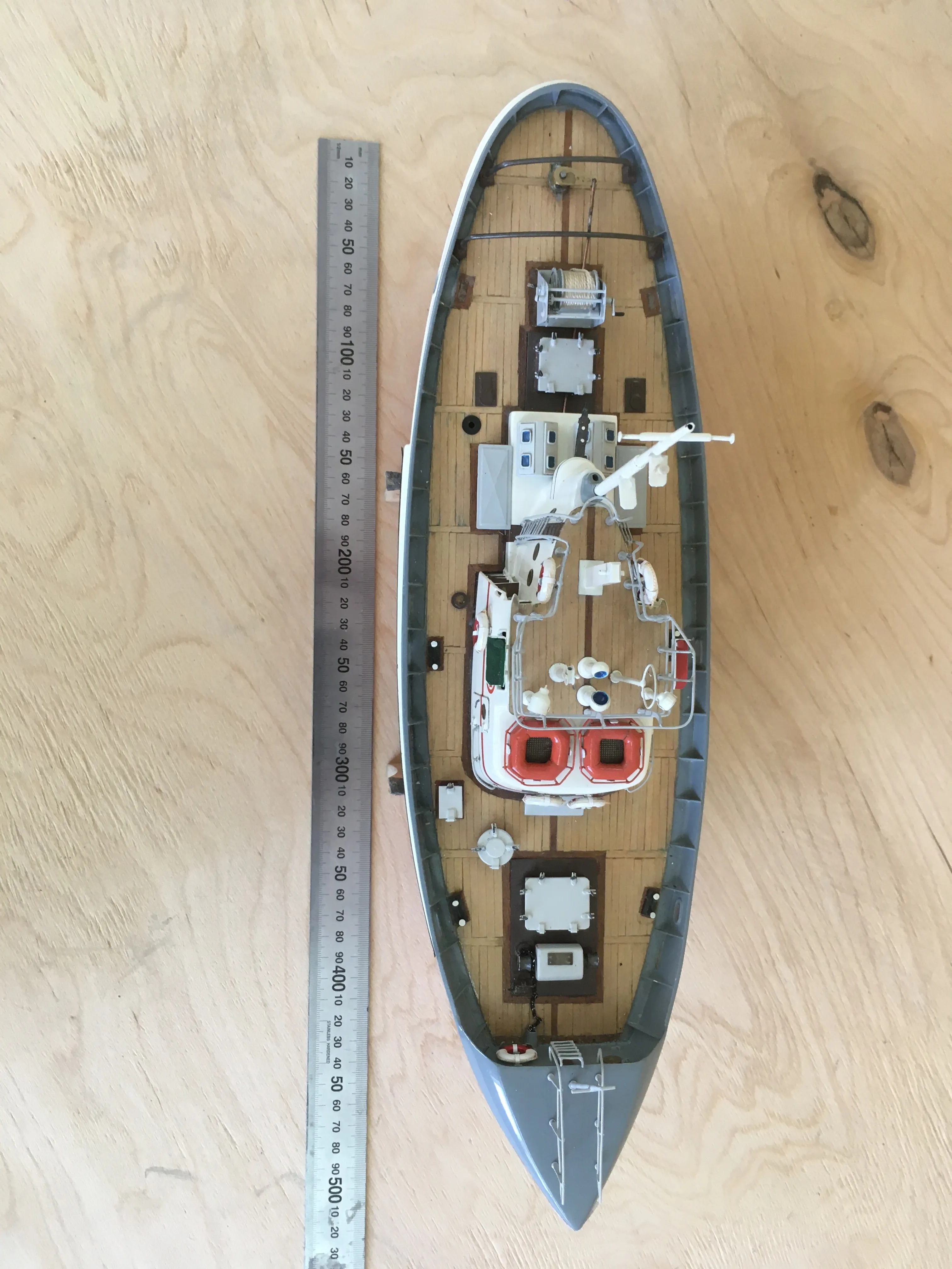 Модель корабля Спасательно-буксирное судно R3 - Верфь на Столе