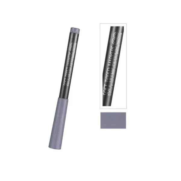 Маркер для пластика, серый