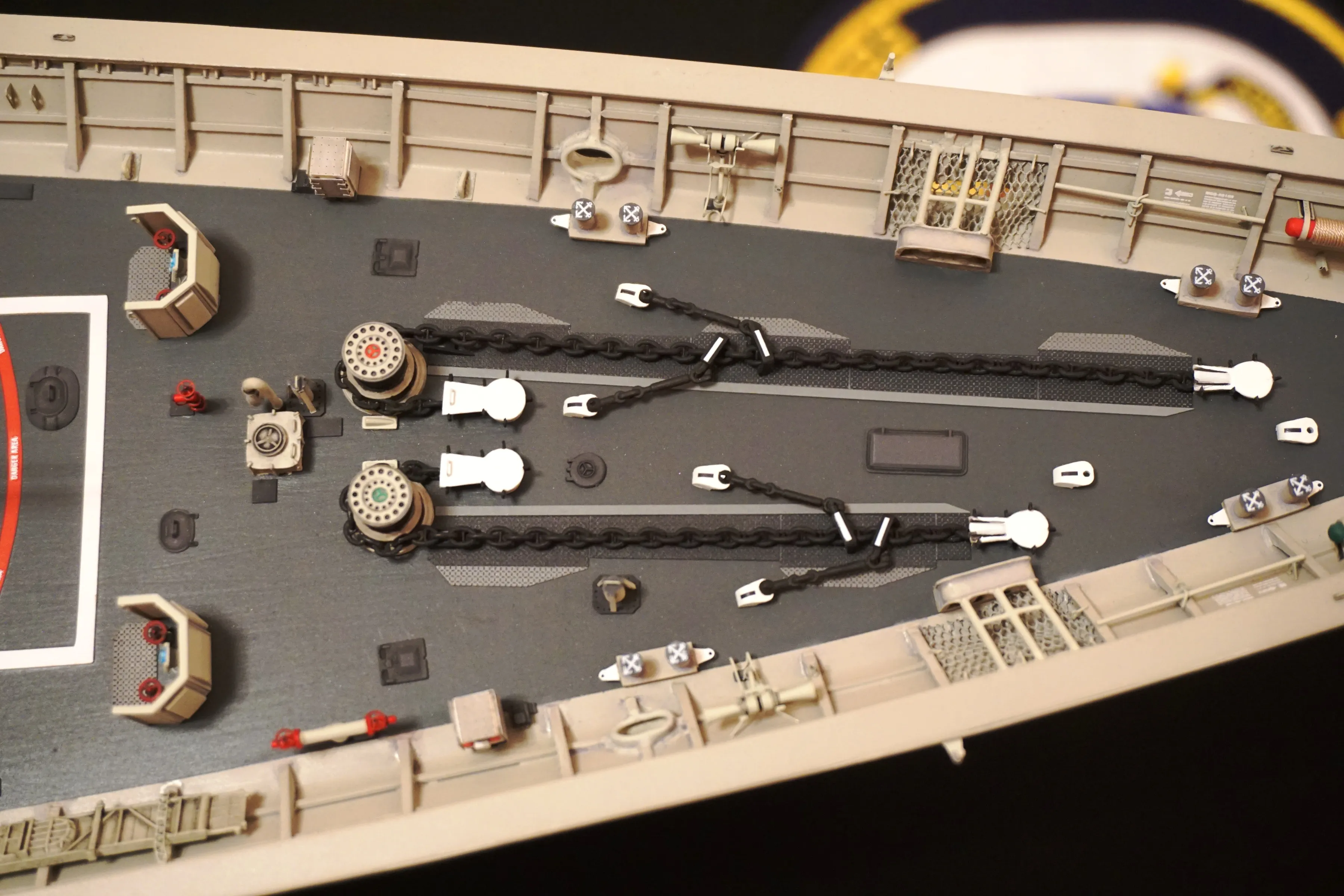 Модель корабля USS Vincennes (CG-49) - Верфь на Столе