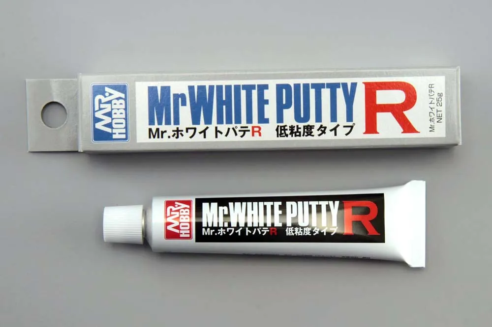 Шпаклевка жидкая P-123, Mr. White Putty R, 25 гр