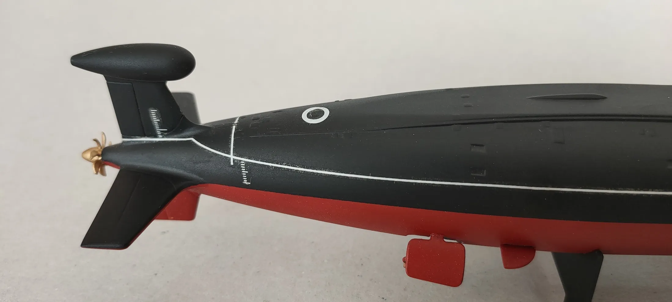 Модель корабля Гвардейская атомная подводная лодка ВМФ России К-267 «Дракон» - Верфь на Столе