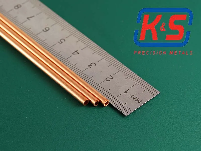 Медная трубка 3 мм, 3 шт