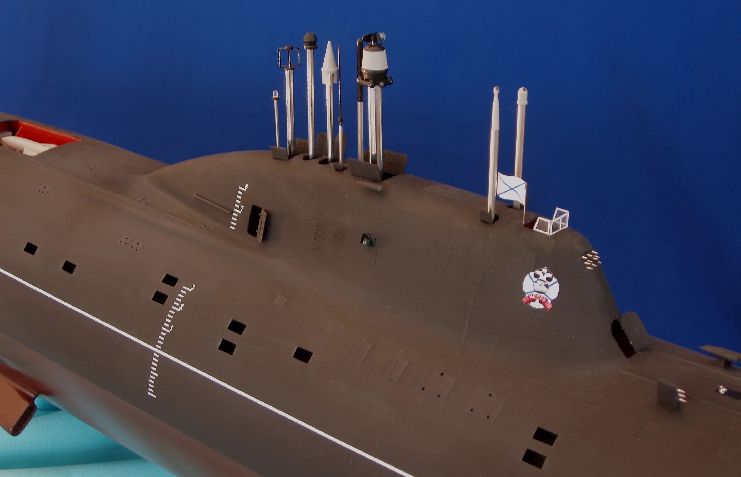 Модель корабля Подводная лодка проекта 971 «Вепрь» - Верфь на Столе