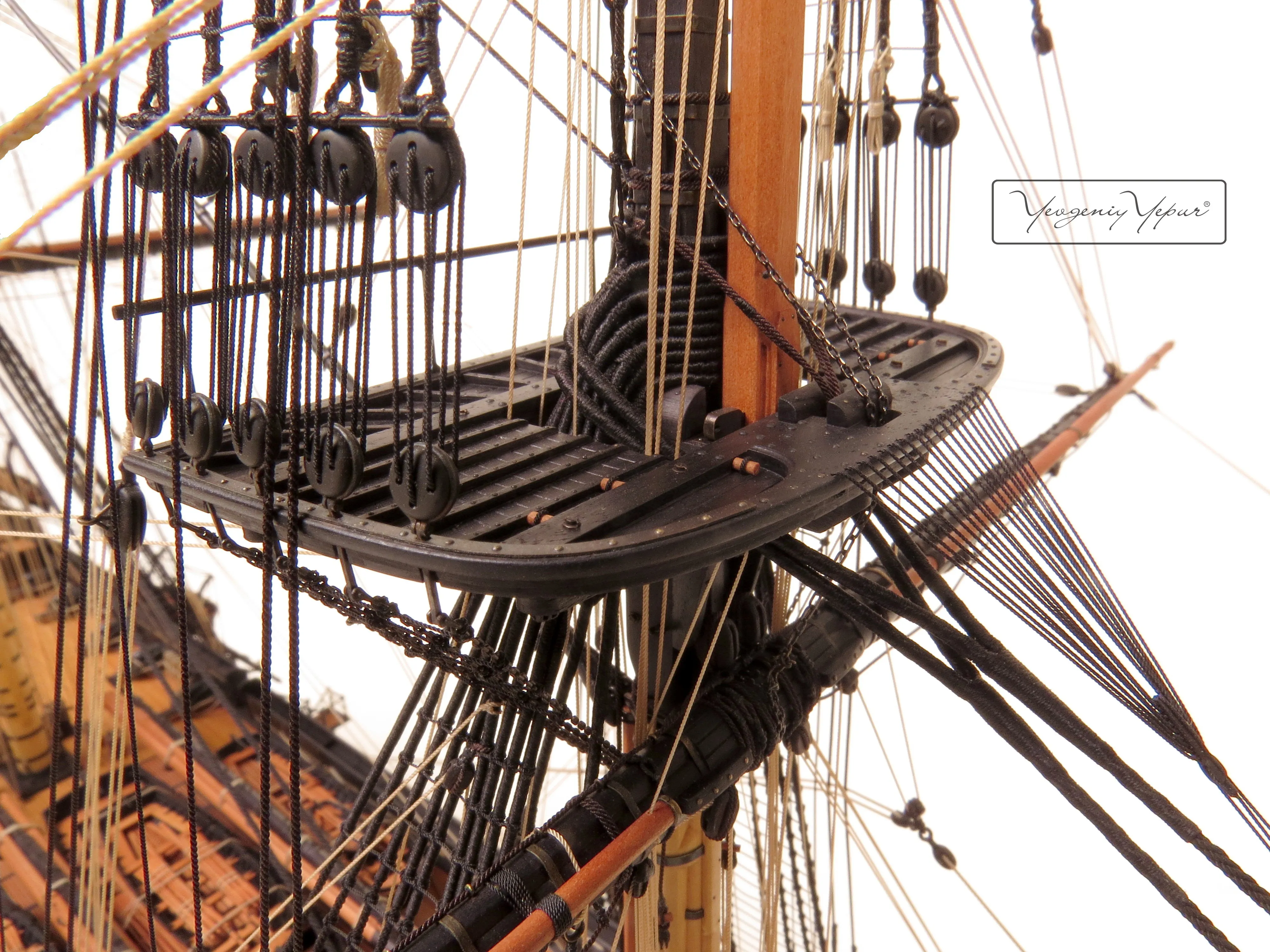 Модель корабля 120-ти пушечный корабль"Великий Князь Константин" - Верфь на Столе