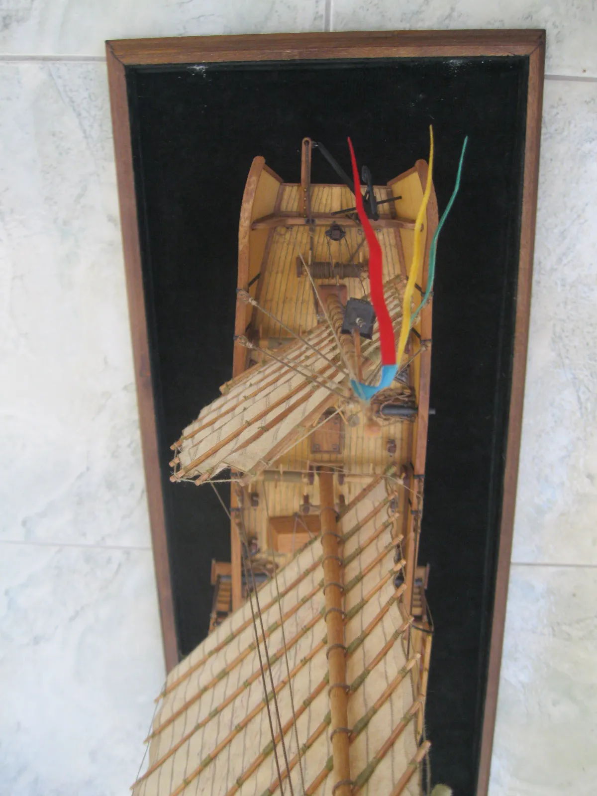 Модель корабля Джонка „RED DRAGON“  - Верфь на Столе