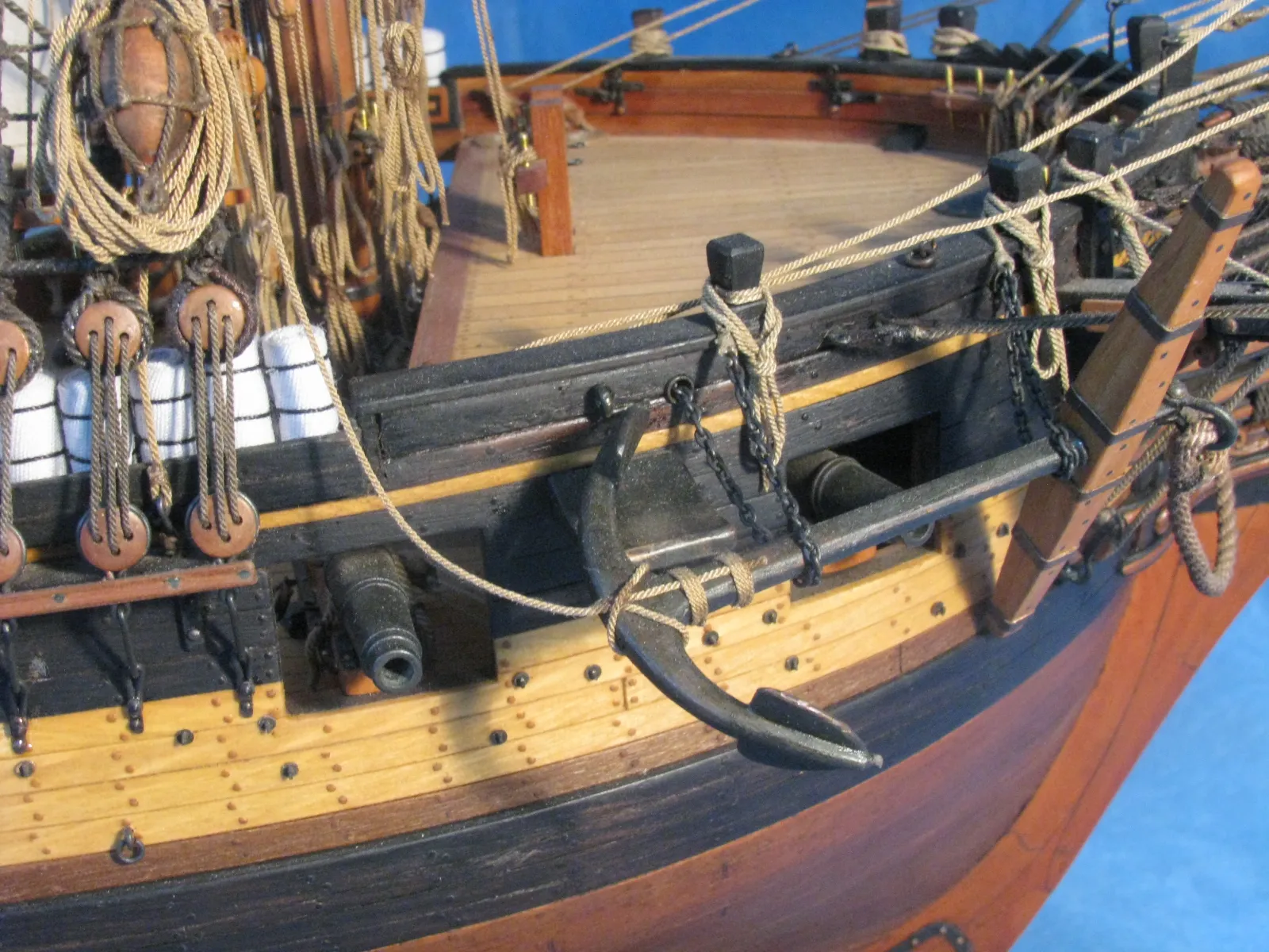 Модель корабля 20-ти пушечный бриг "Парис" - Верфь на Столе