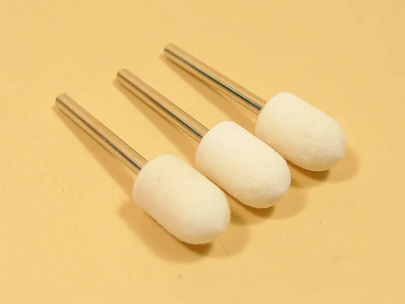 Диск полировальный, войлок, цилиндр-шар, 10х15 мм, 3 шт JAS Диск полировальный, войлок, цилиндр-шар, 10х15 мм, 3 шт JAS