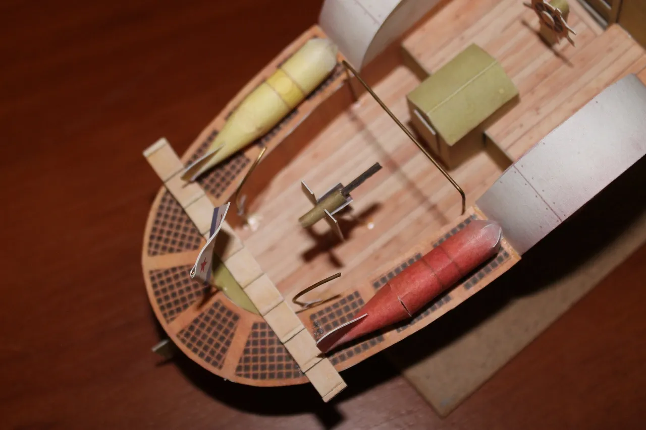 Модель корабля Тральщик ТЩ-4 - Верфь на Столе