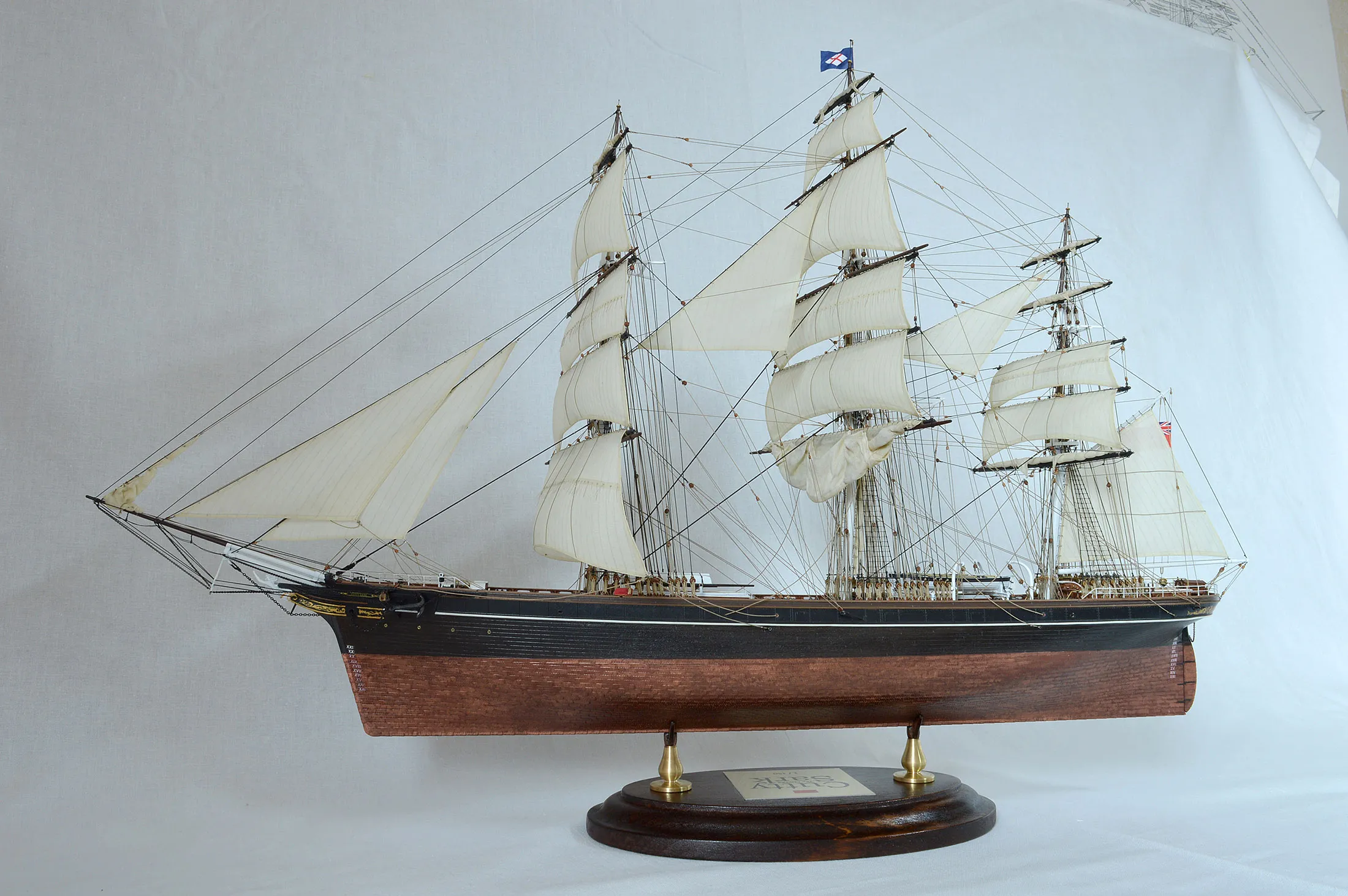 Модель корабля Катти Сарк - Верфь на Столе