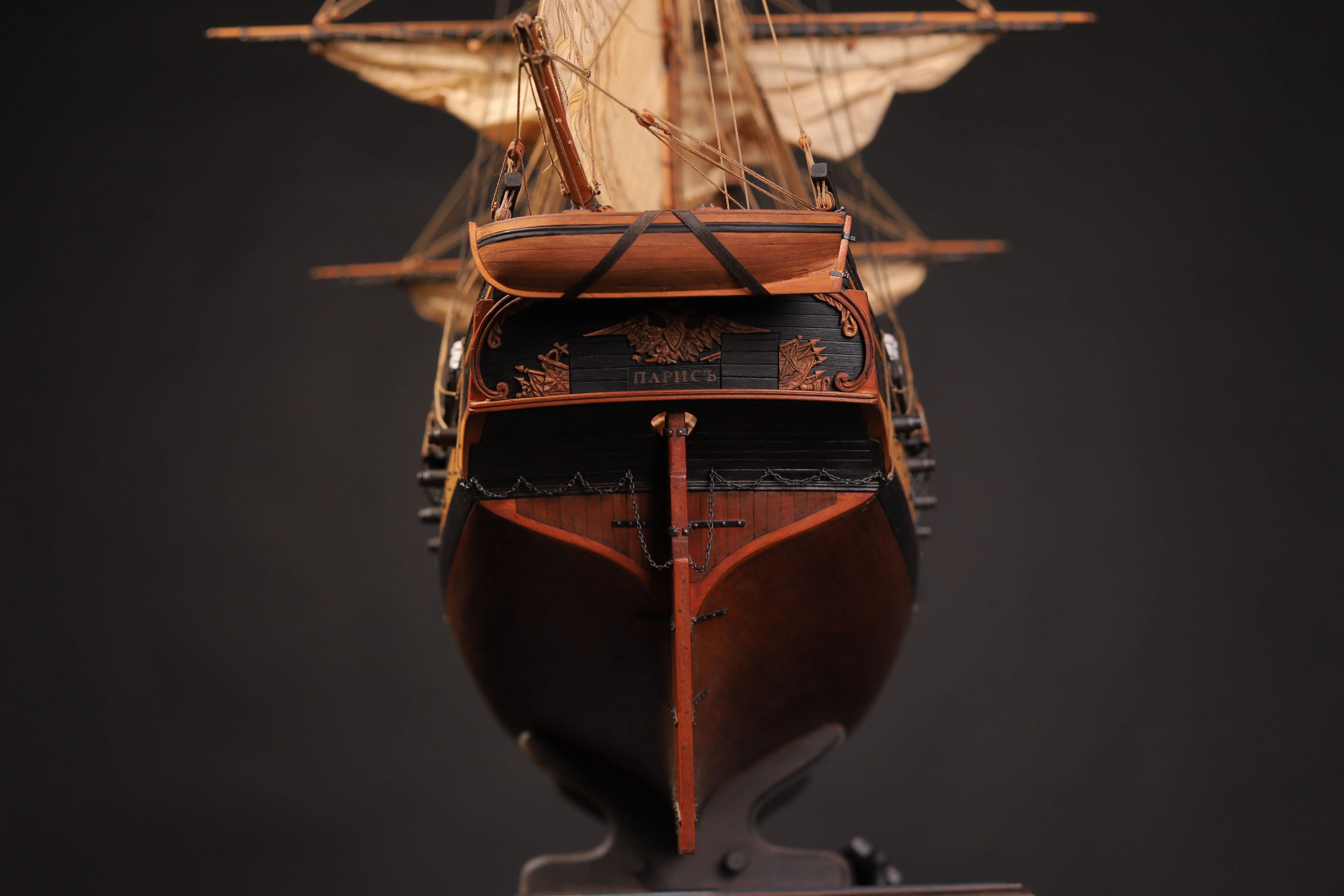 Модель корабля 20-ти пушечный бриг "Парис" - Верфь на Столе