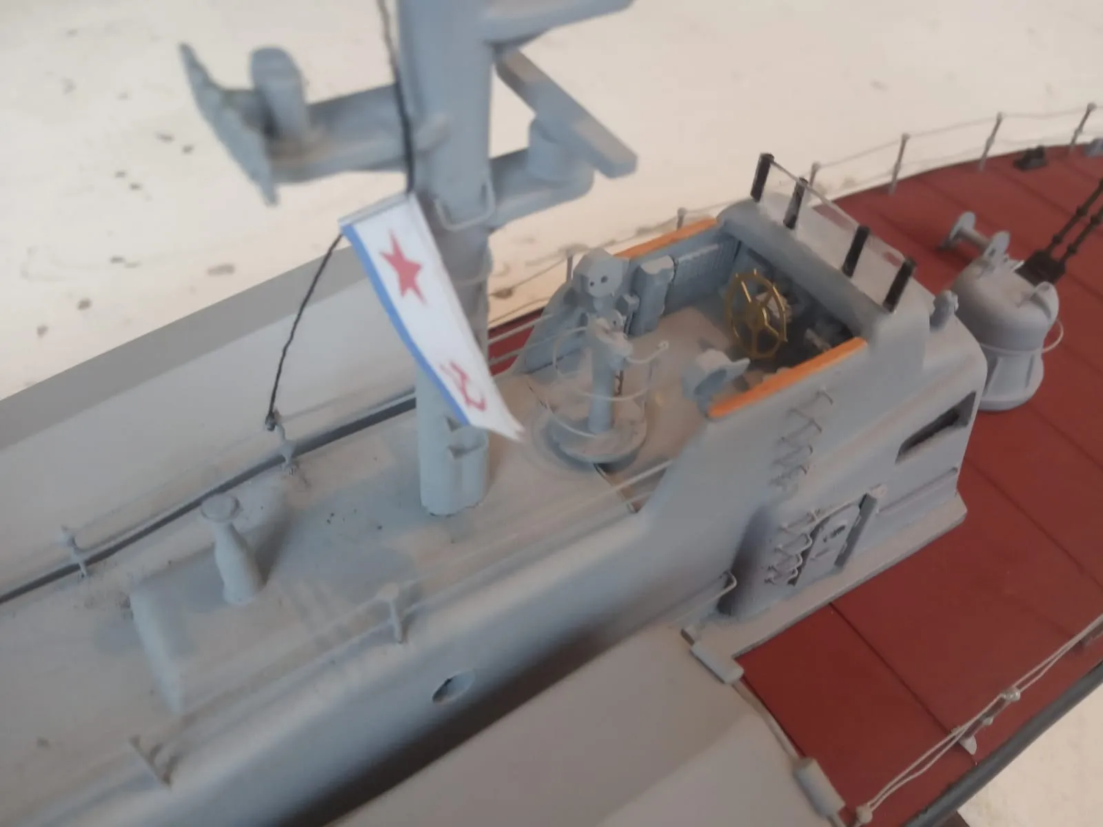 Модель корабля Ракетный катер проект 205 «Москит» - Верфь на Столе