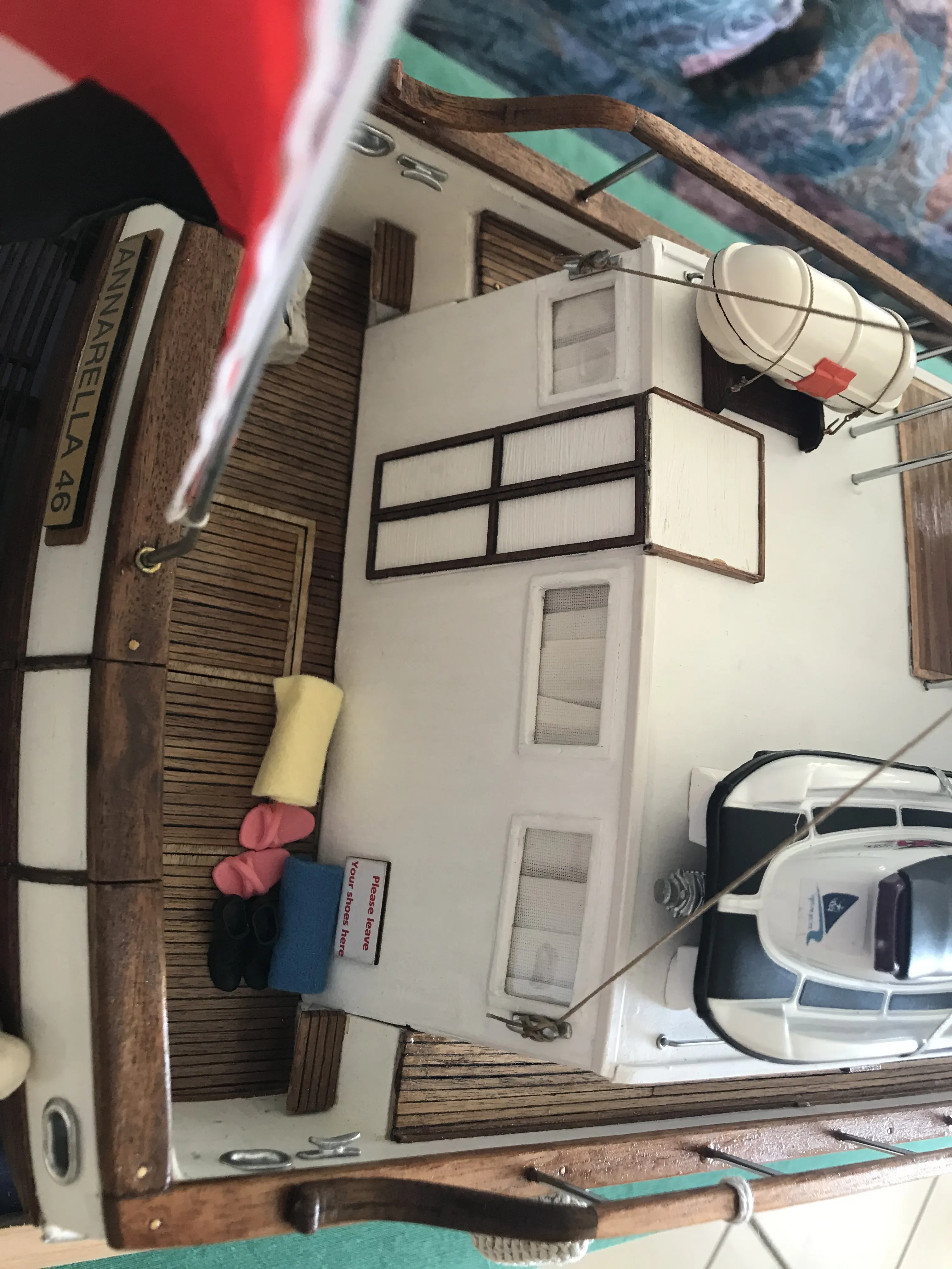 Модель корабля YACHT 46 FEETS “ANNARELLA” - Верфь на Столе